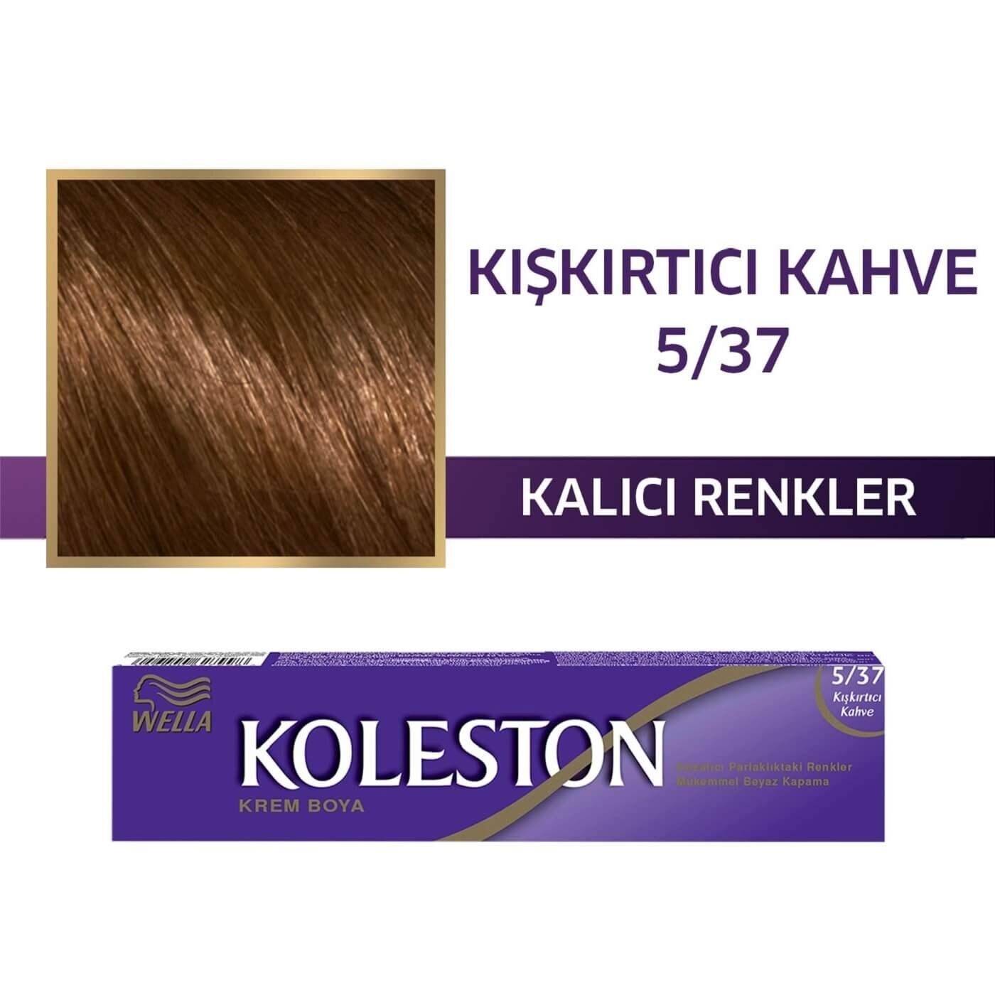 Koleston Tüp Saç Boyası 5/ 37