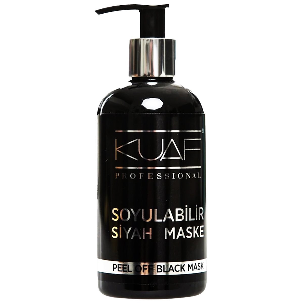 Kuaf siyah soyulabilir maske 250 ml