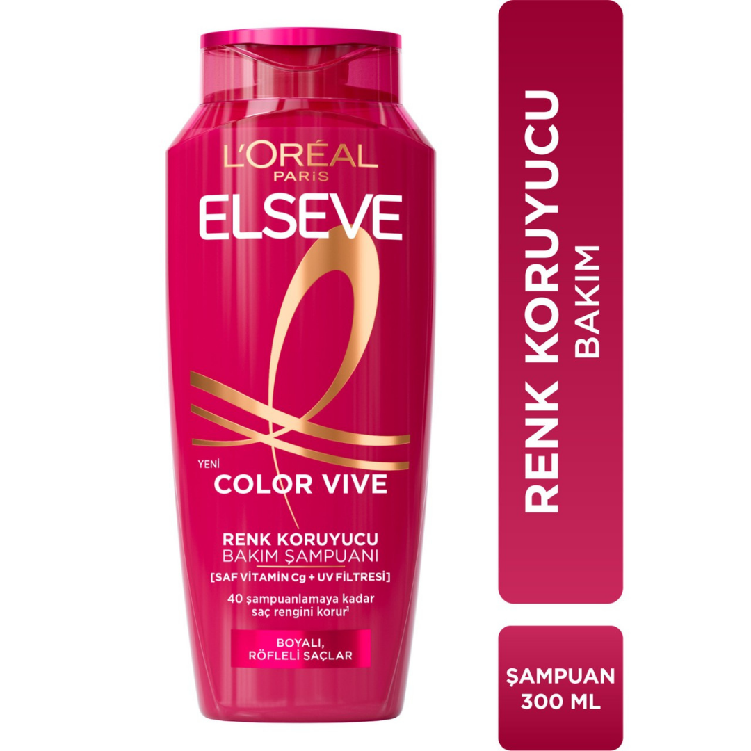 L'Oréal Paris Elseve Şampuan Colorvive Renk Koruyucu 300 ml