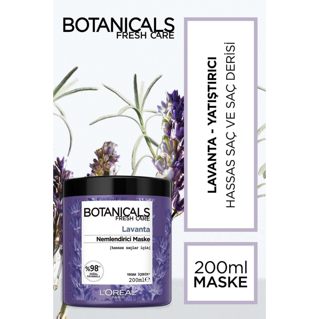 L'Oreal Paris Botanicals Fresh Care Lavanta Nemlendirici Terapi Maske 200ml