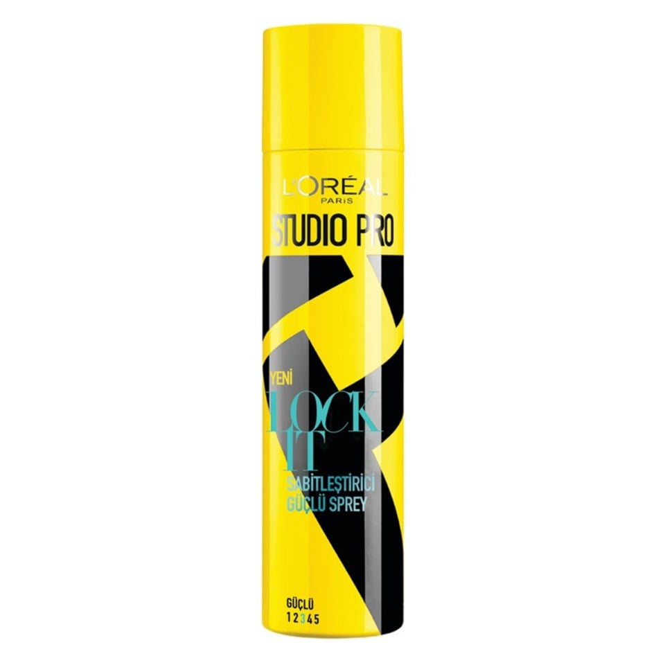 L'Oreal Paris Studio Pro Lock It Sabitleyici Güçlü Saç Spreyi 400 ml 