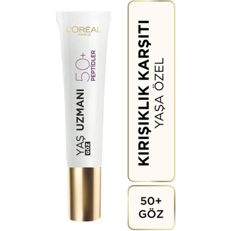 L'Oreal Paris Yaş Uzmanı Yenileyici Göz Kremi 50+15 ml