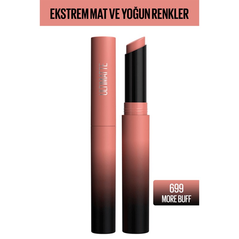 Maybelline New York Color Sensational Ultimatte Ruj No: 699