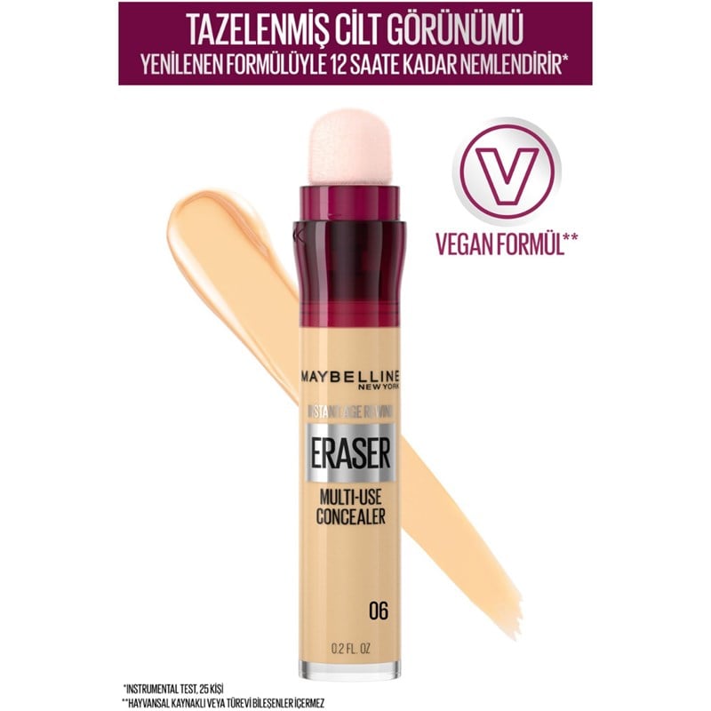 Maybelline New York Instant Anti Age Eraser Kapatıcı No: 06 Neutralizer