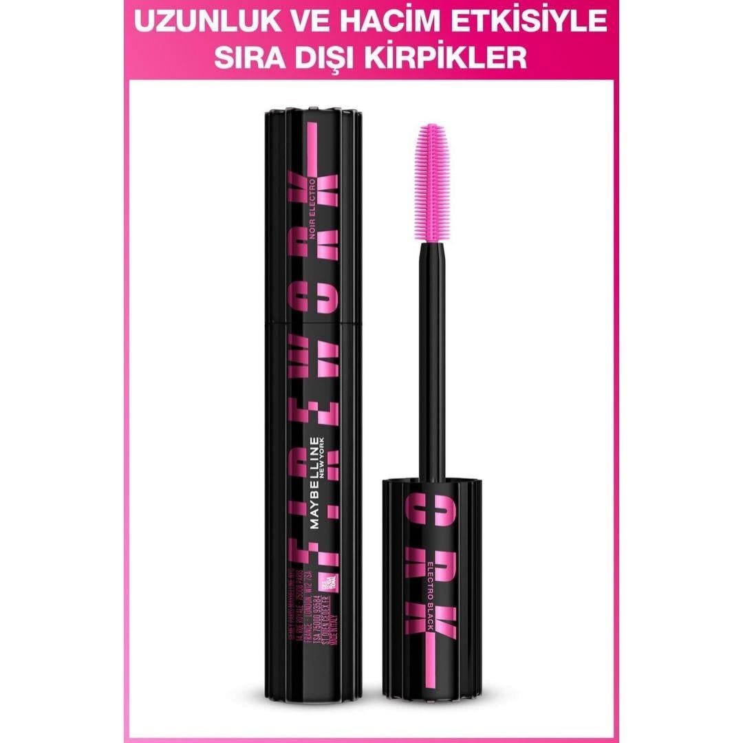 Maybelline New York Lash Sensational Firework Electro Black Maskara