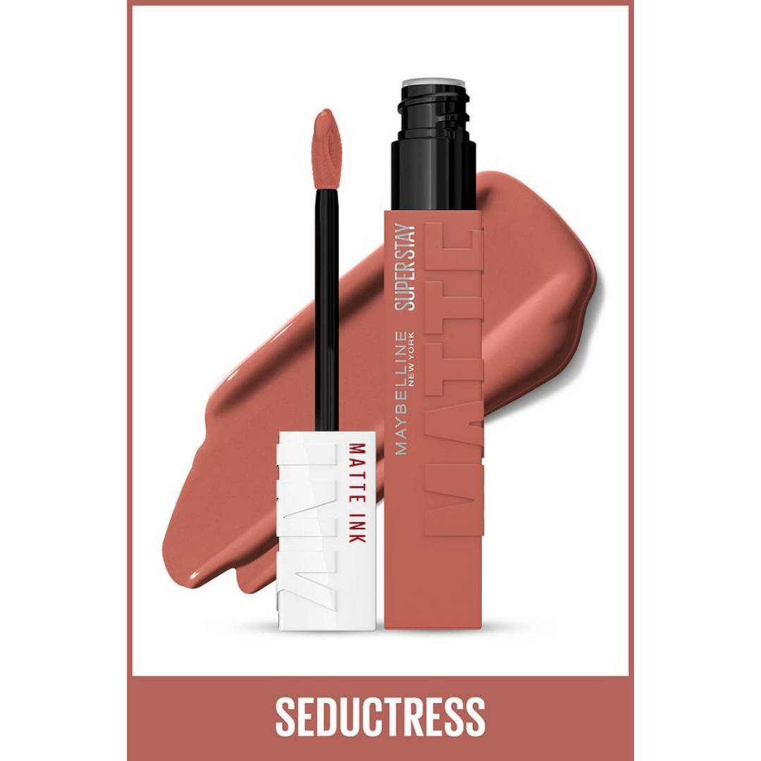 Maybelline New York Super Stay Matte Ink Likit Mat Ruj - 65 Seductress - Nude