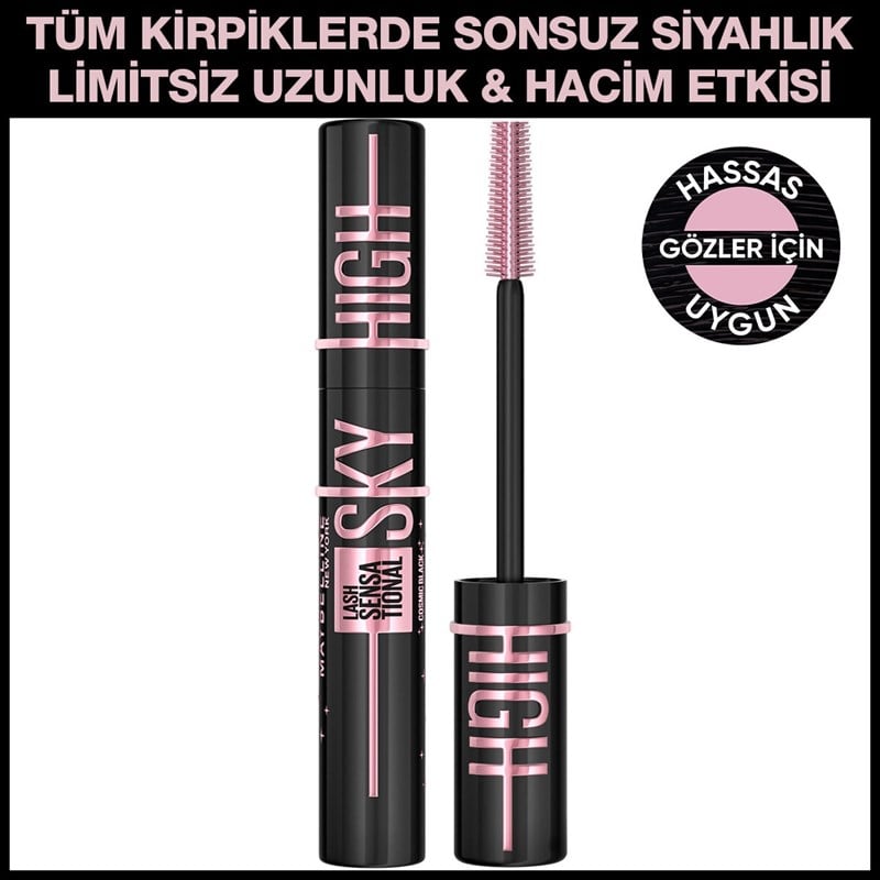 Maybelline Sky High Maskara Cosmic Black