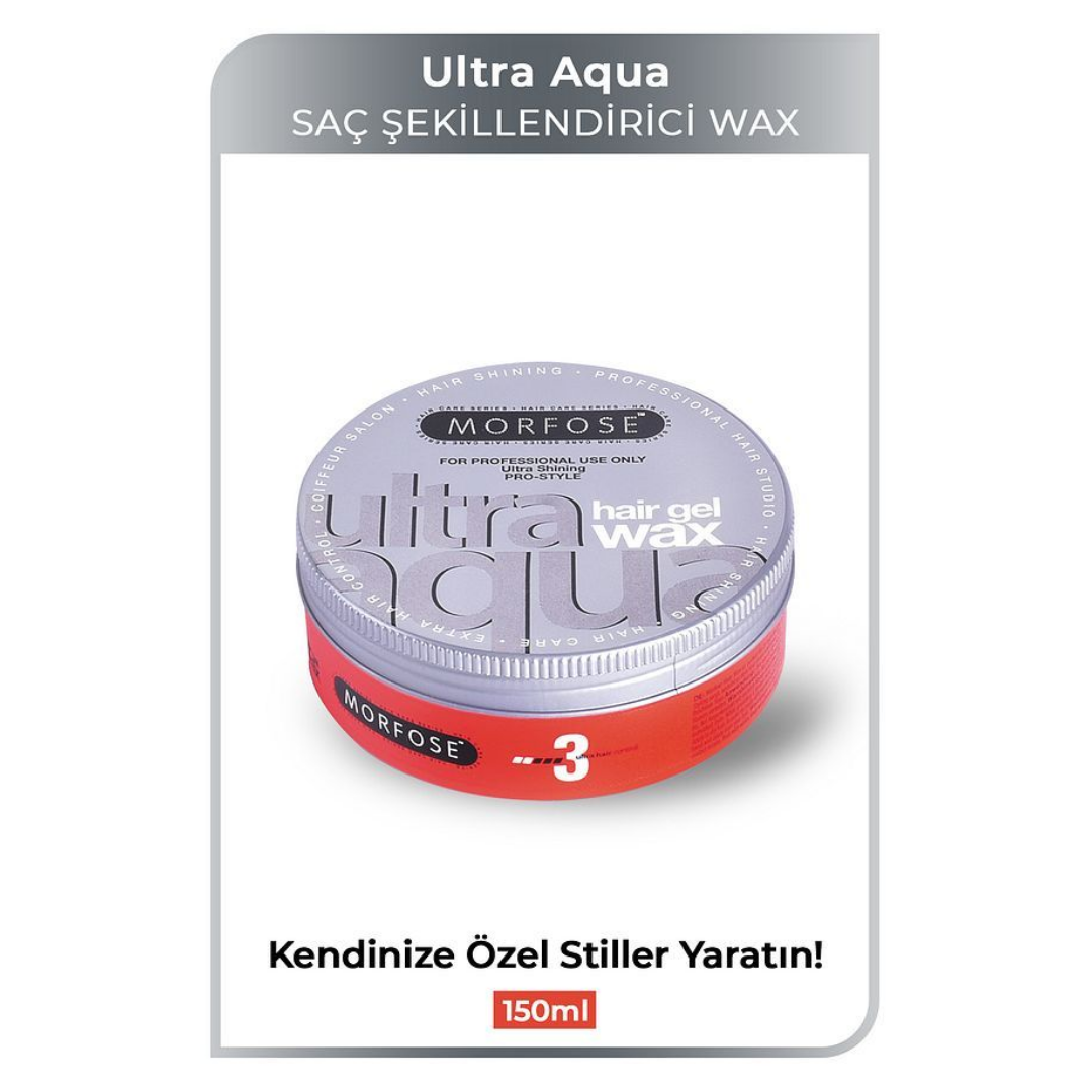 Morfose Ultra Aqua Hair Gel Wax 150 ml