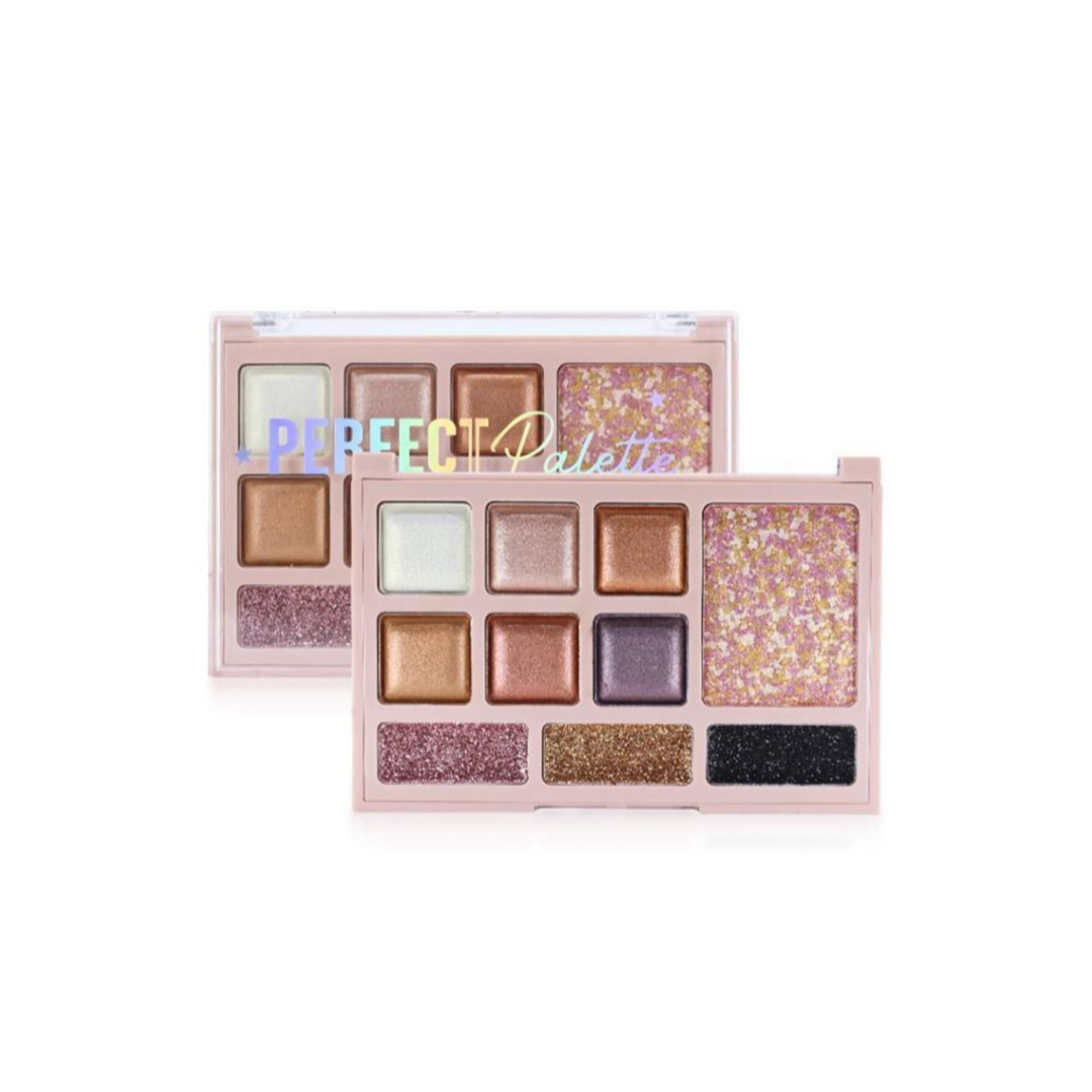 MUJGAN 10'lu Perfect Pallete Highlighter Aydınlatıcı No:2