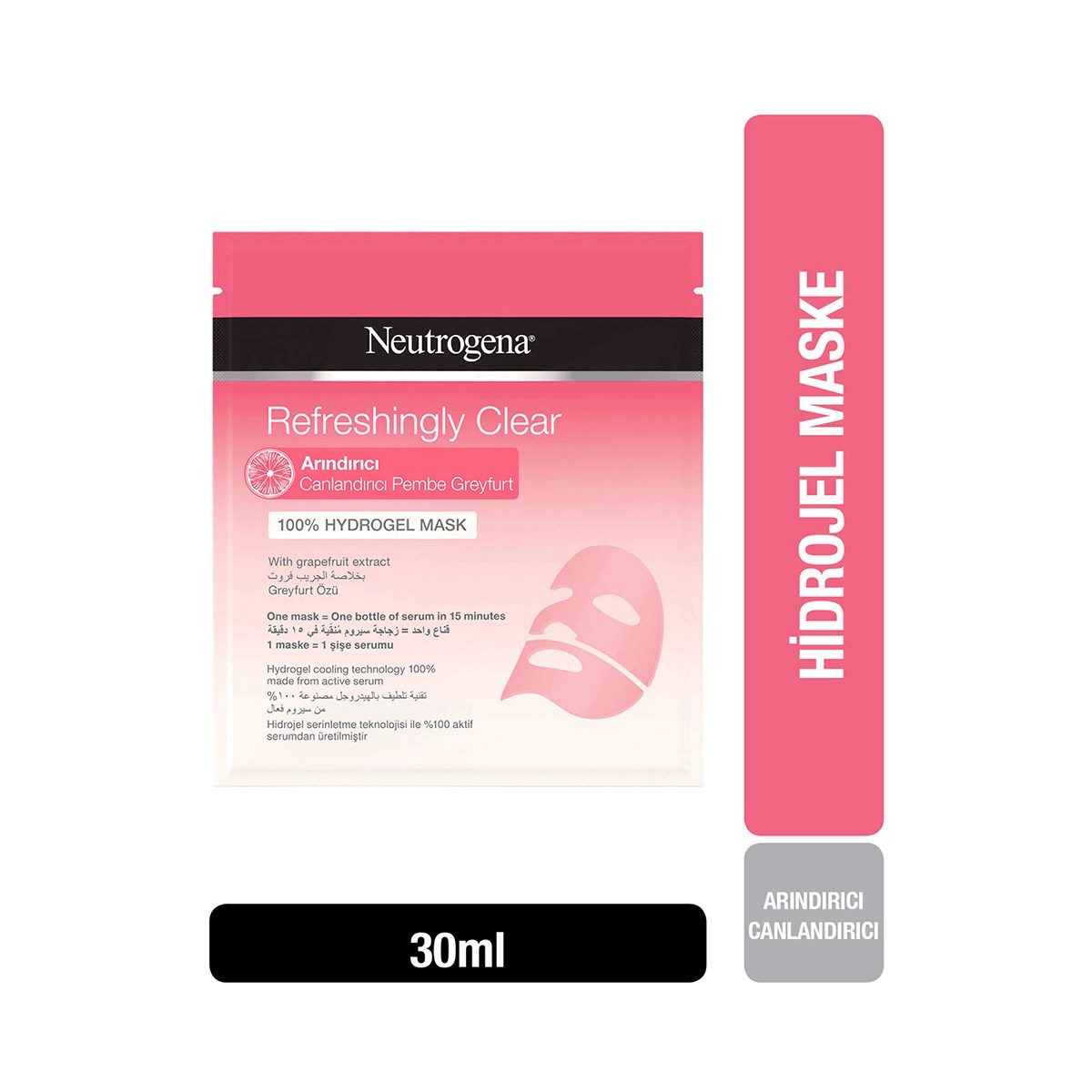 Neutrogena Pembe Greyfurt Maske Canlandırıcı 1 Adet