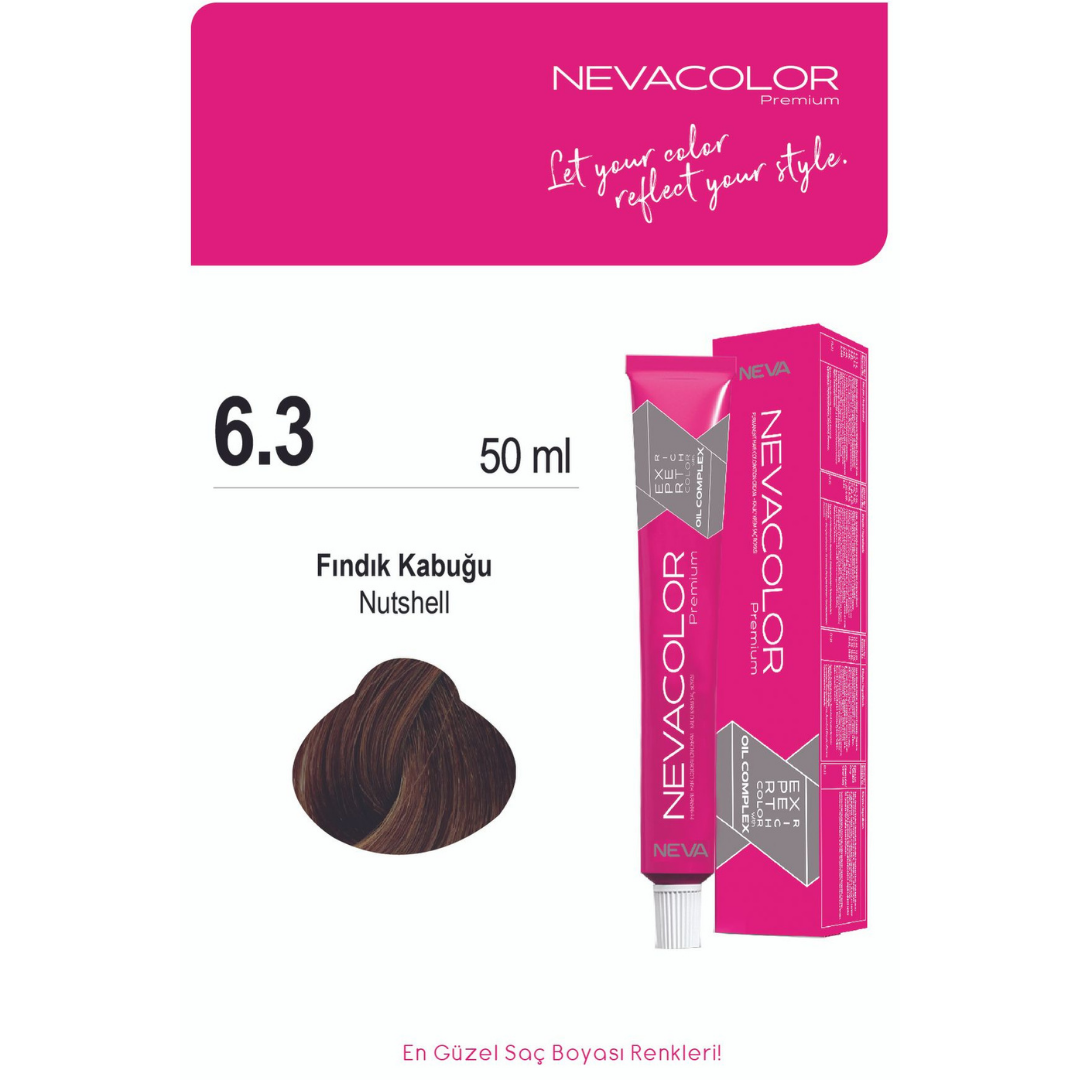 Nevacolor Tüp Boya 6.3 Fındık Kabuğu