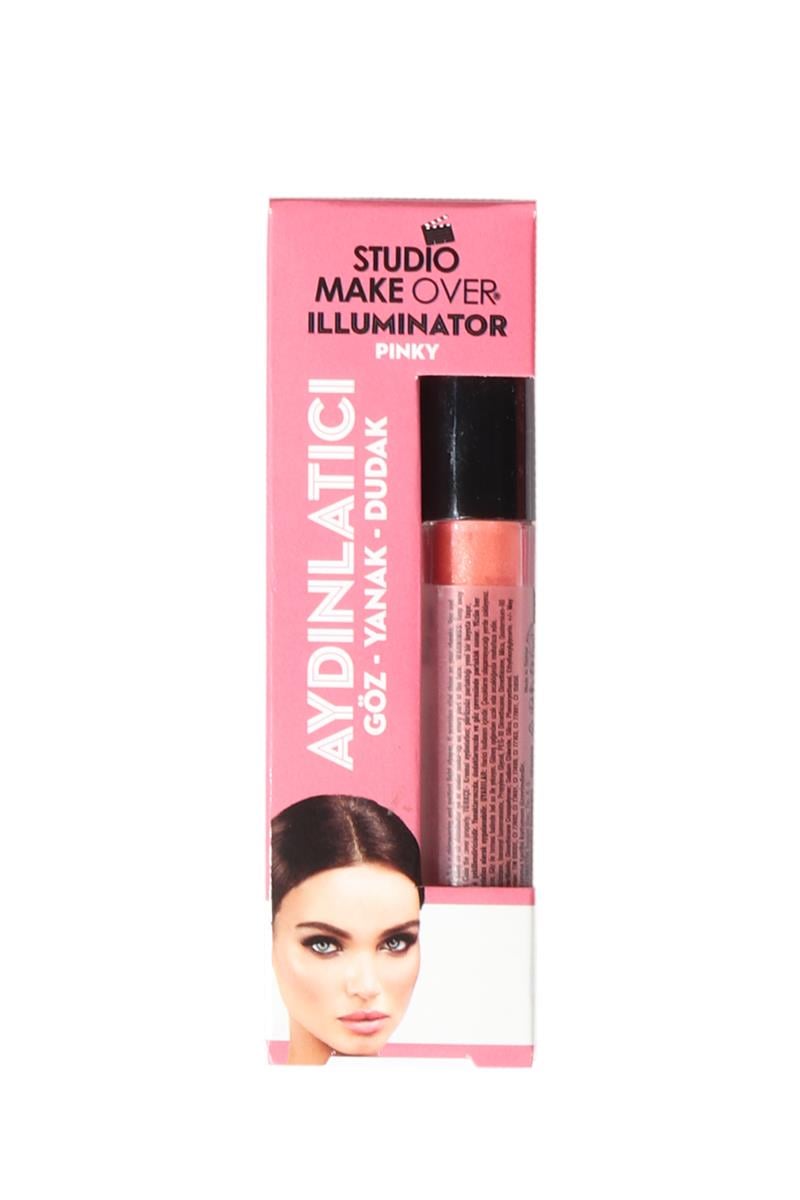 New Well Make Over Lıquıd Illumınator Aydınlatıcı Allık 3 in 1 - Pınky