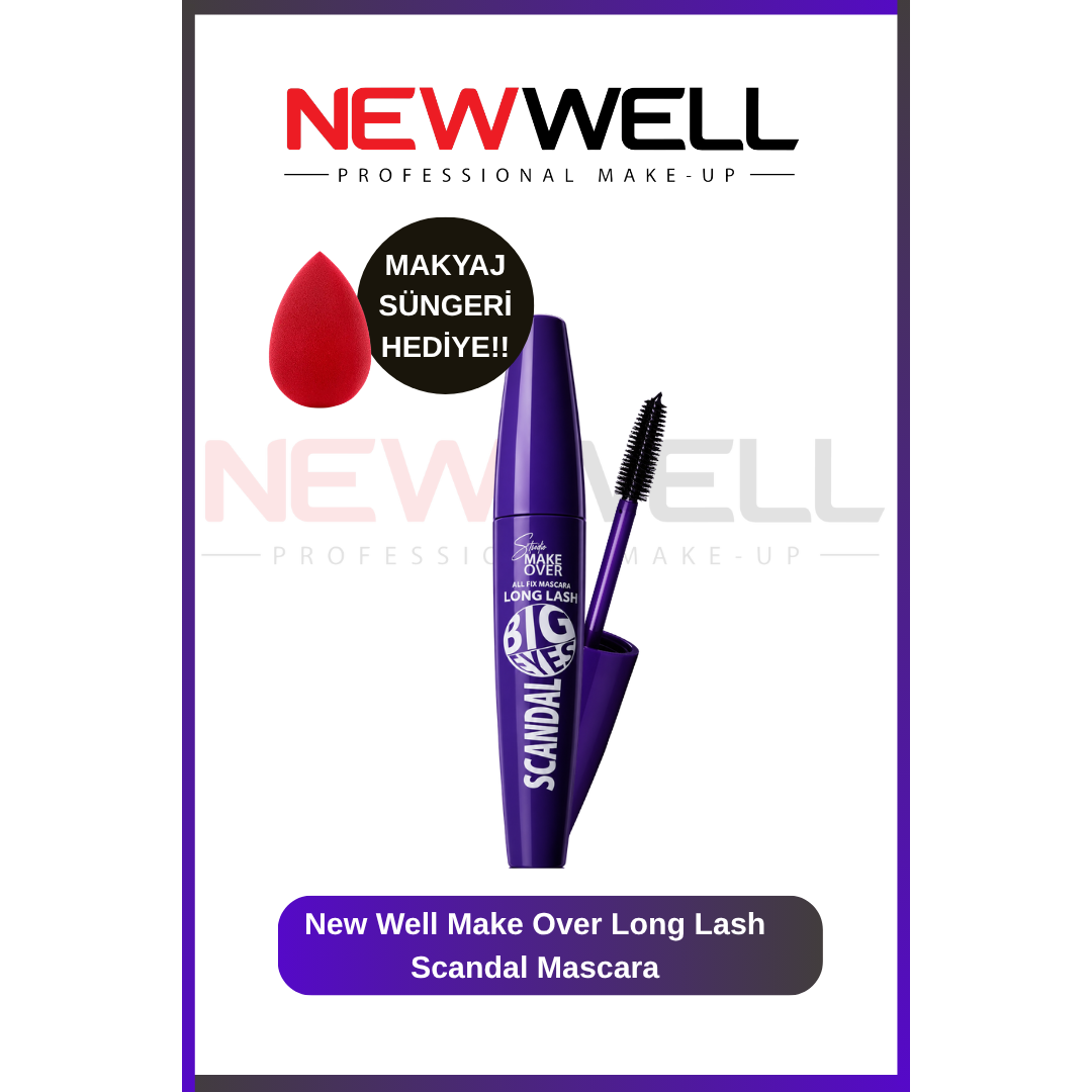 New Well Makeover Long Lash Scandal Mascara