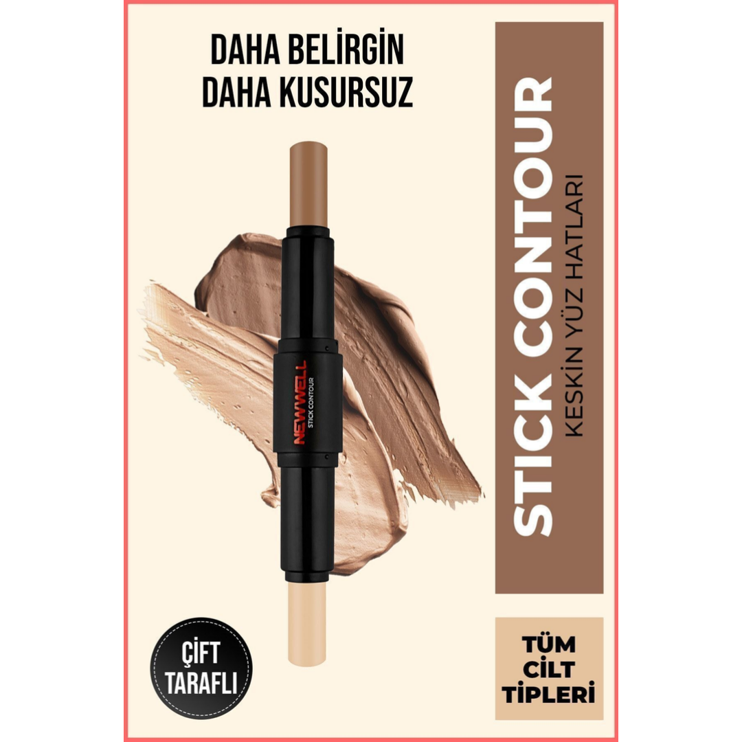 New Well Porcelain Make Up Stick Contour No:03