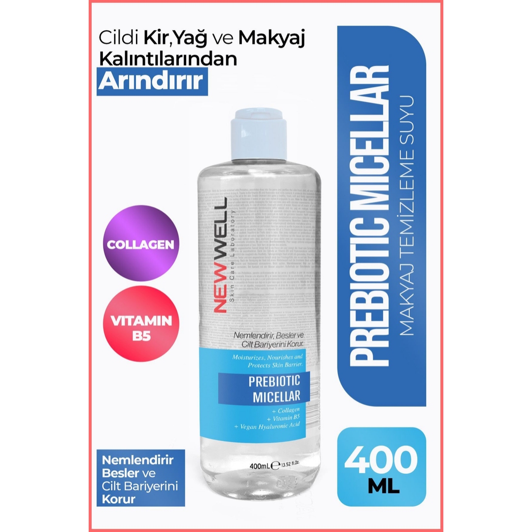 New Well Prebiotic Micellar-makyaj Temizleme Suyu 400ml