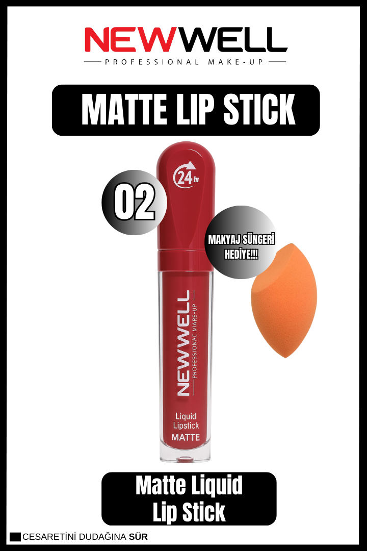Newwell  Liquid Lip Stick 02