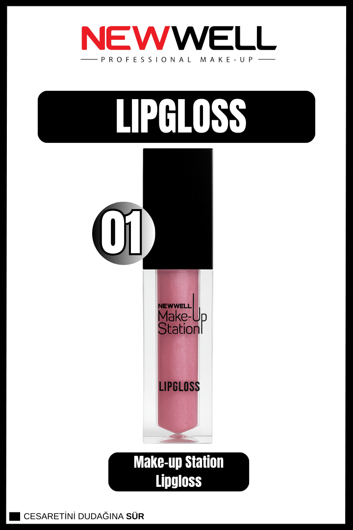 Newwell Make-up Station  Lıpgloss 01