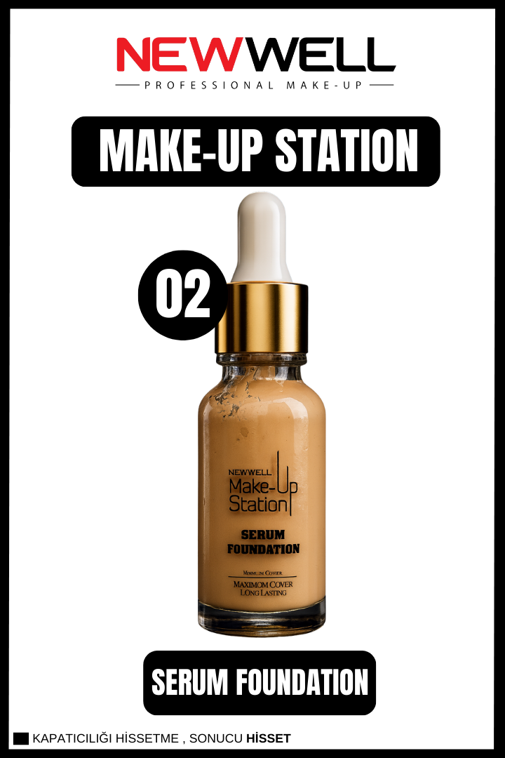 Newwell Make-up Station Serum Fondöten No:2 20 ml