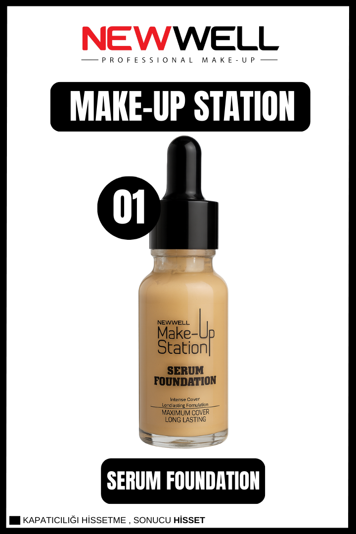 Newwell Make-up Station Serum Fondöten No:1 20 ml