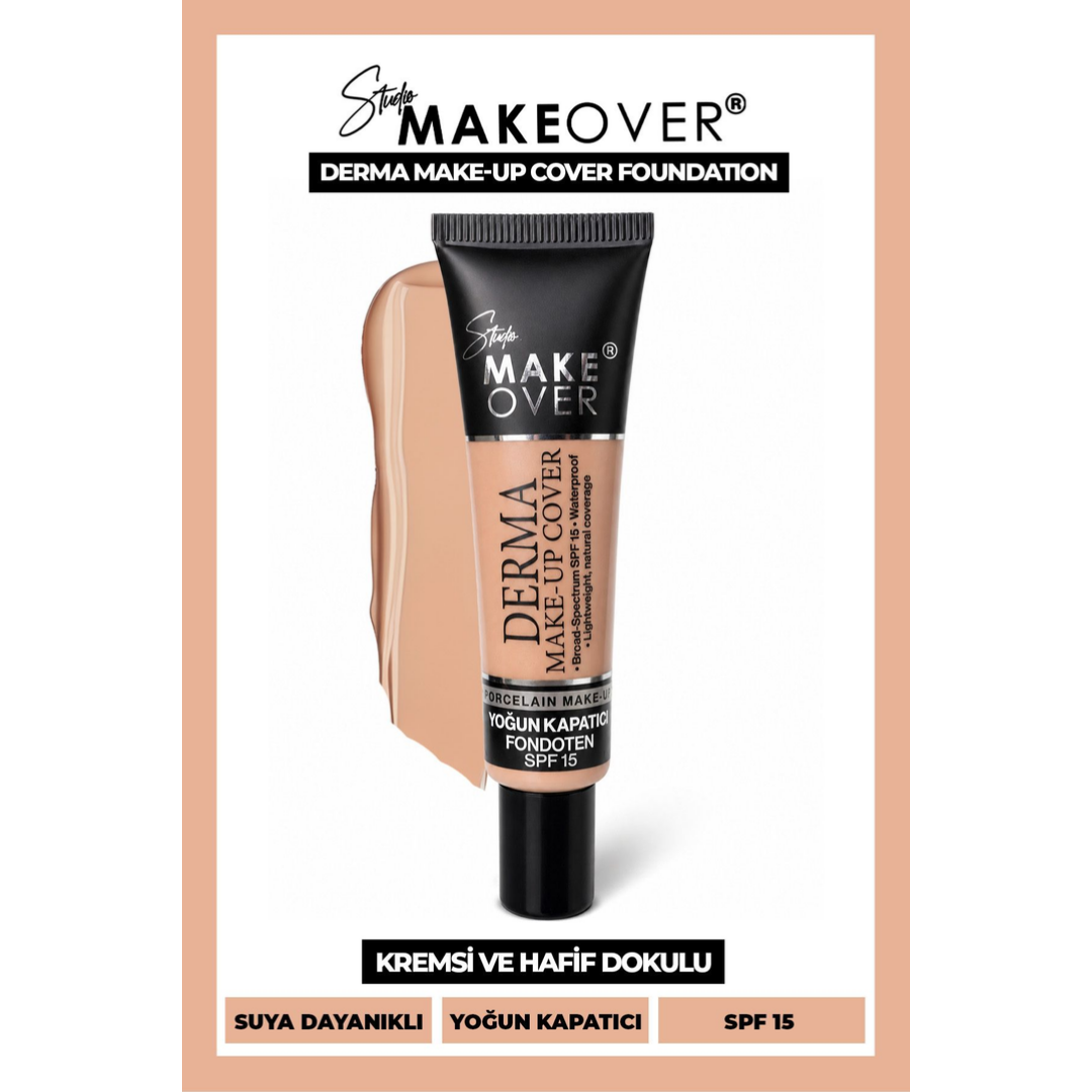 Newwell Studio MakeOver Derma Make-Up Cover Foundation Yoğun Kapatıcı Fondöten 02 40 ML