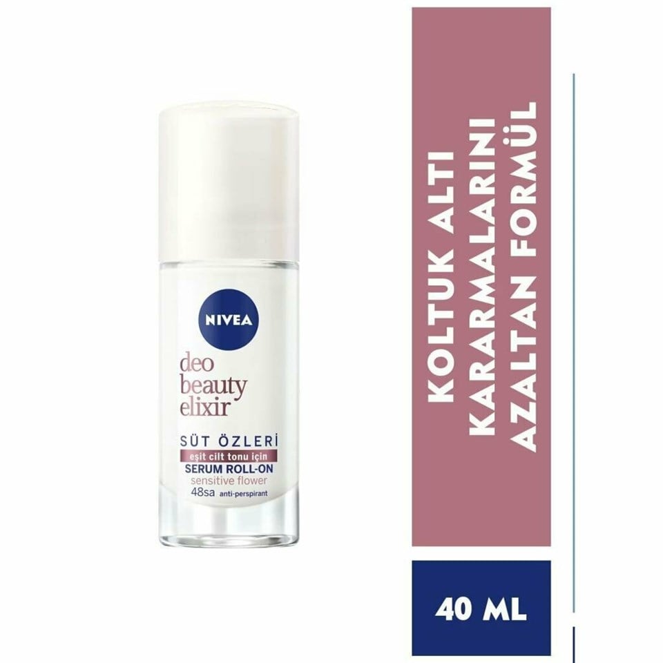 Nivea Beauty Elixir Sensitive Kadın Roll-On 40 ml