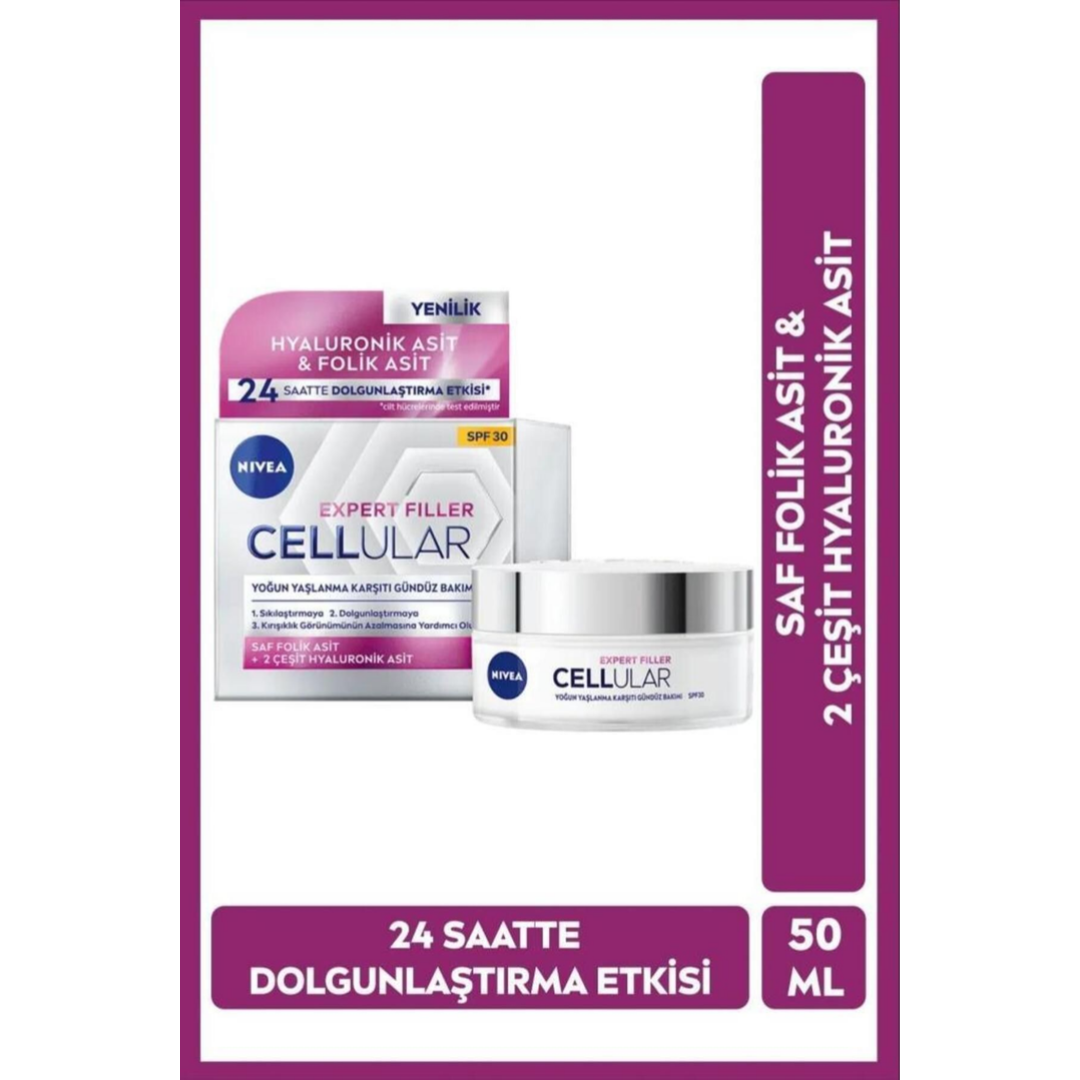 Nivea Cellular Expert Filler Yoğun Yaşlanma Karşıtı
