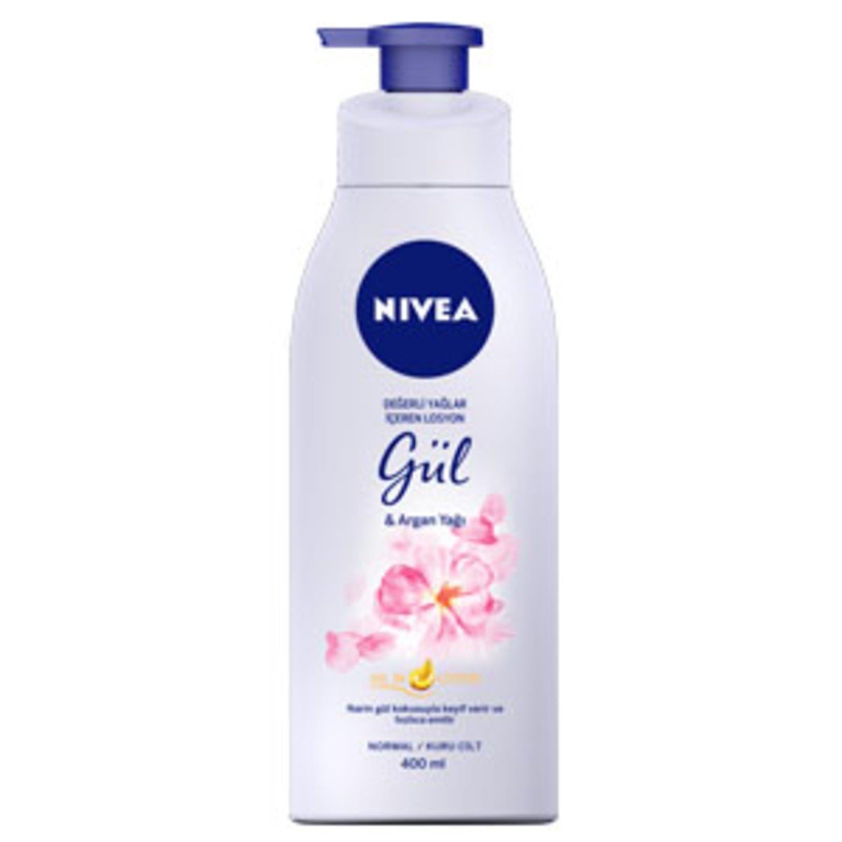 Nivea Gül & Argan Yağı Vücut Losyonu 400ml
