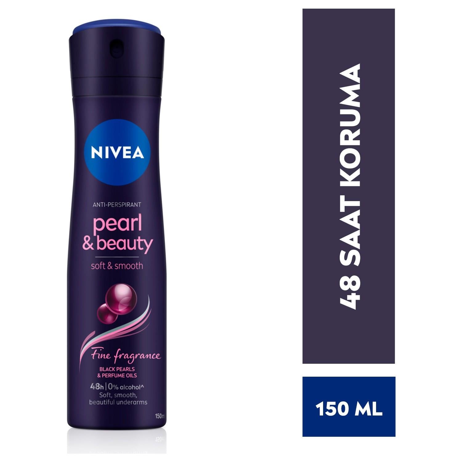 Nivea Kadın Sprey Deodorant Pearl&Beauty Fine Fragrance 150 ml