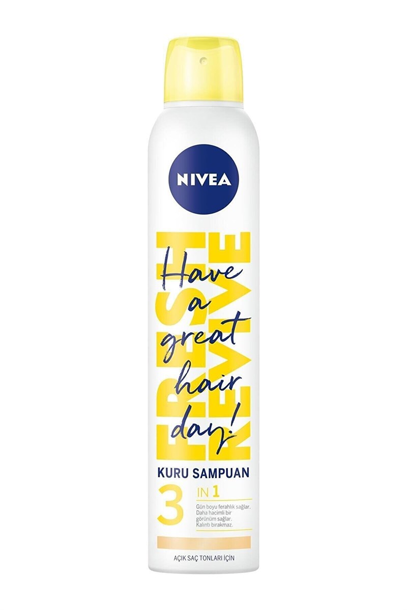 Nıvea Kuru Şampuan Açık Saç Tonları Için 200 ml
