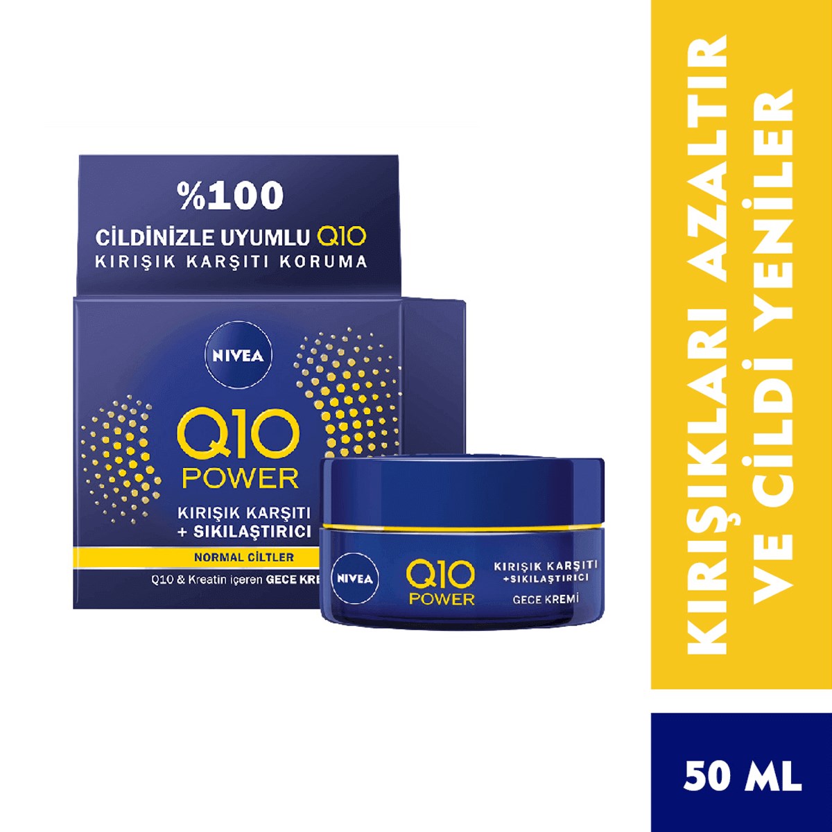 Nivea Q10 Gece Bakım Kremi 50 ml