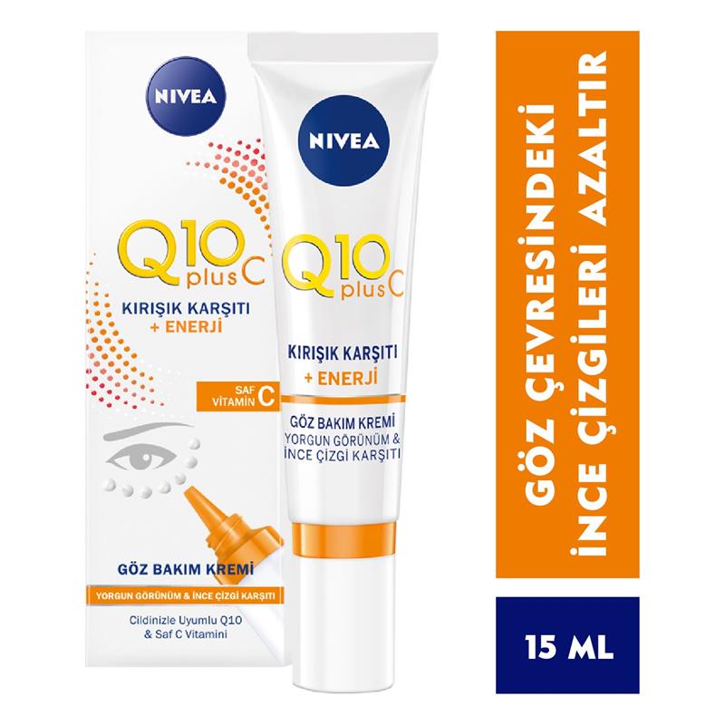 Nivea Q10 Plus C Enerji Kırışık Karşıtı Göz Kremi 15 ml
