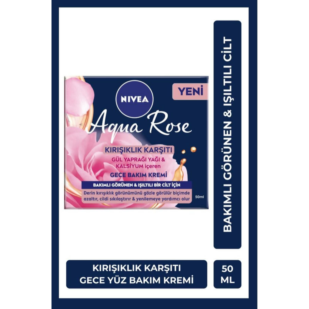 Nivea Rose Touch Anti-Wrinkle Night Cream 50ml