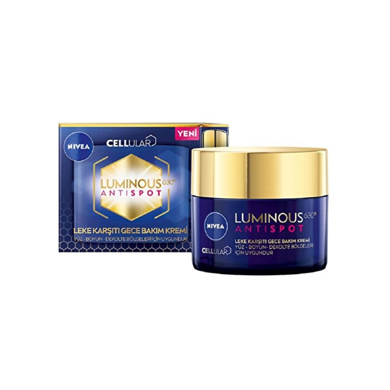 Nivea Visage Luminous630 Leke Karşıtı Gece Kremi 50 Ml