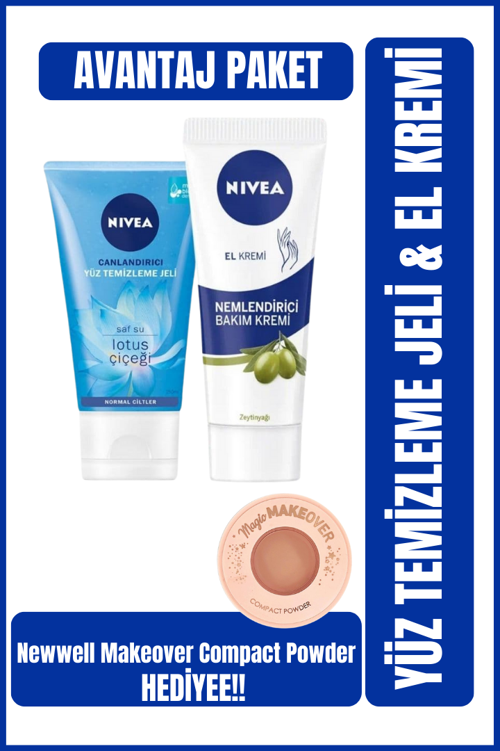 Nivea Yüz Temizleme Jeli 150 Ml+el Kremi 100 Ml