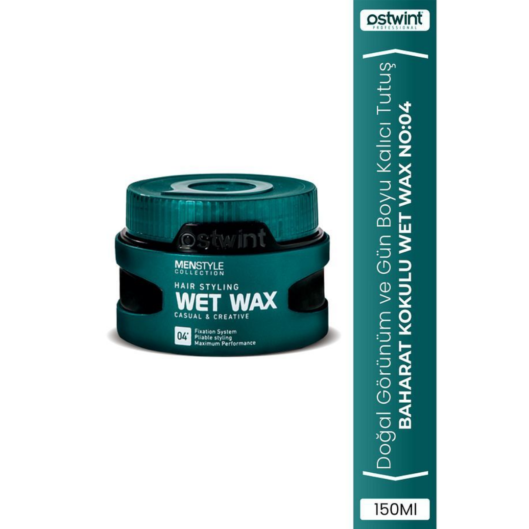 Ostwint Profesyonel Saç Şekillendirici Wet Wax No:04 150ml