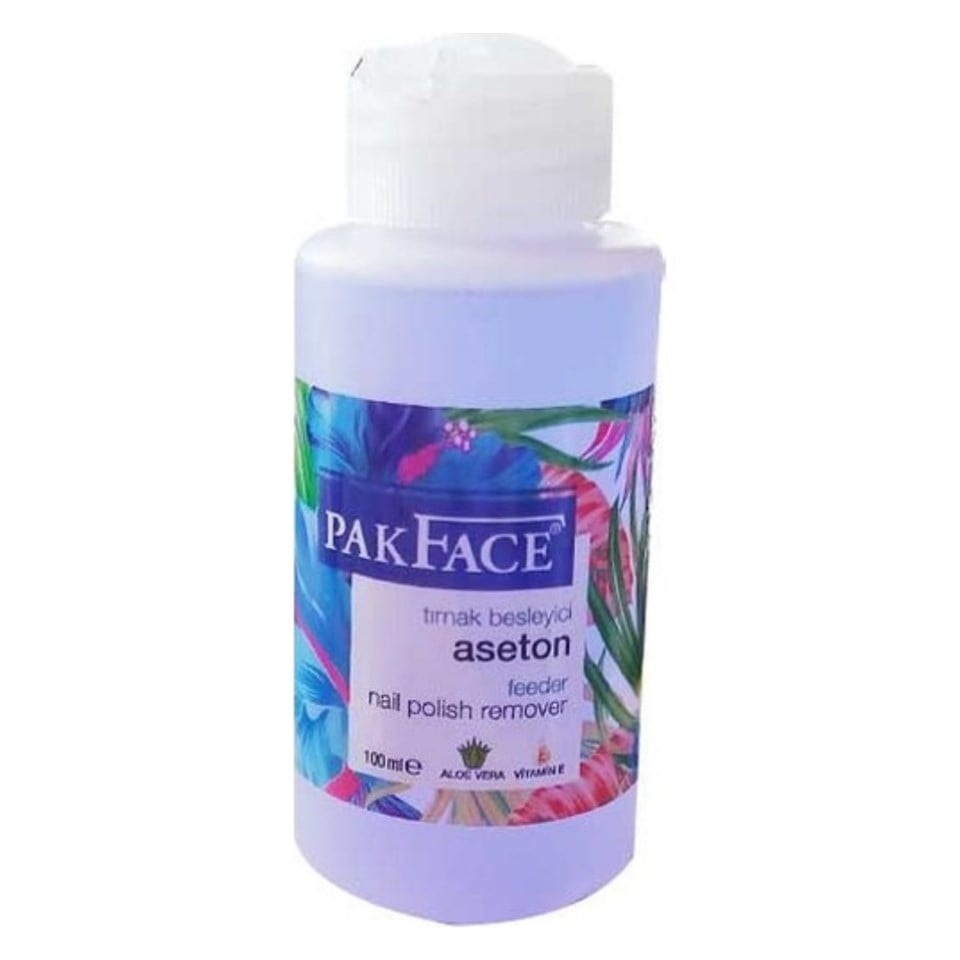 Pak Face Tırnak Besleyici Aseton 100 ml