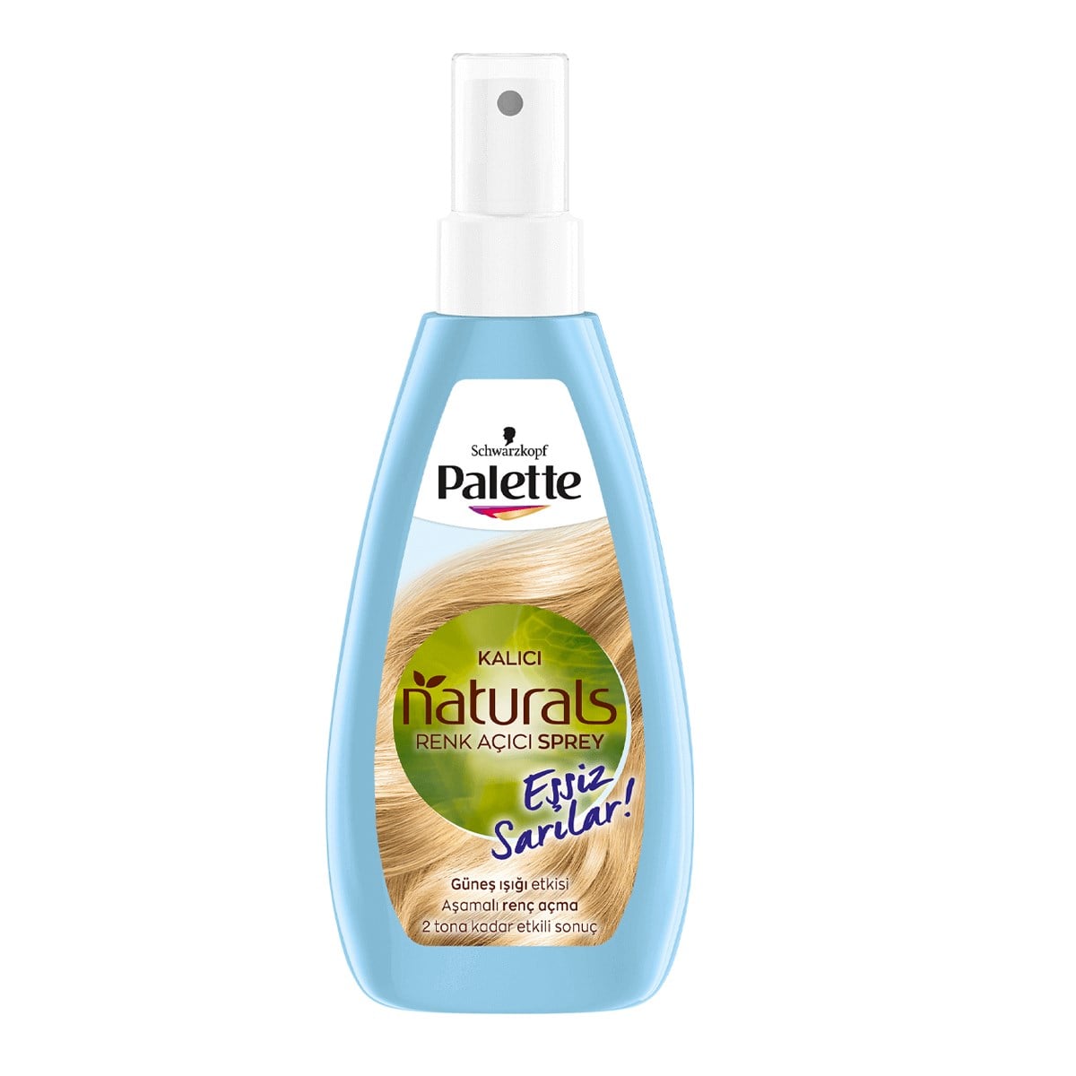 Palette Kalıcı Doğal Renkler Renk Açıcı Sprey 150 ml