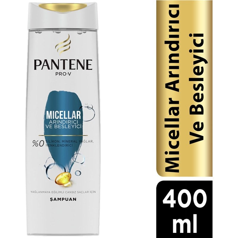 Pantene Micellar Şampuan 400 ml