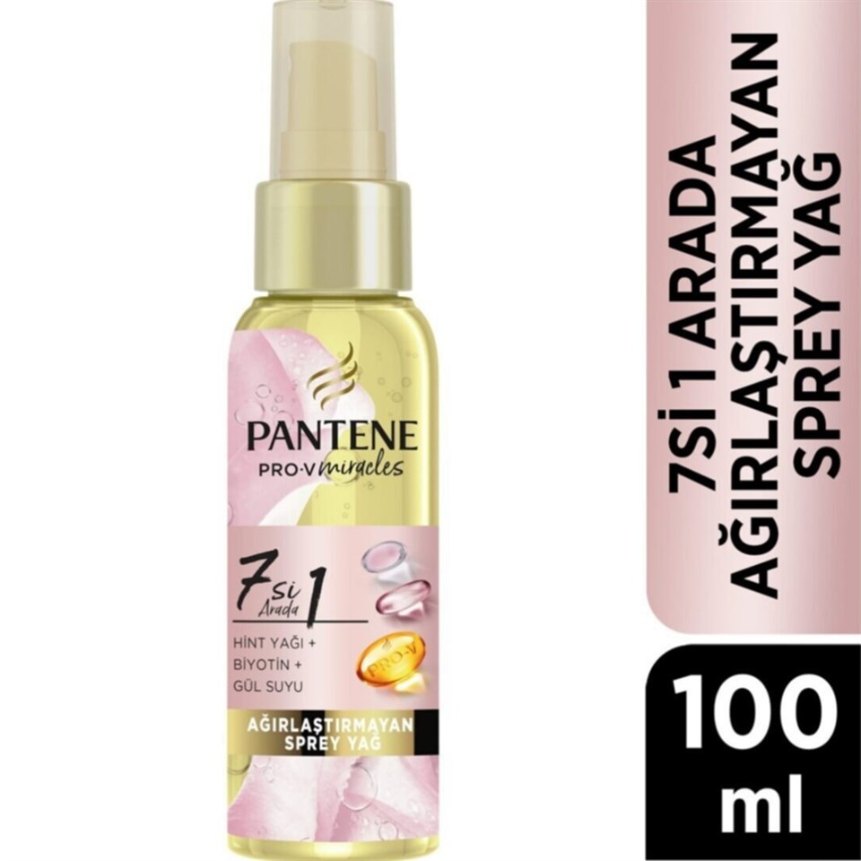 Pantene Pro-V Miracles Saç Bakım Yağı Purelift 7'Si 1 Arada 100 ml ml
