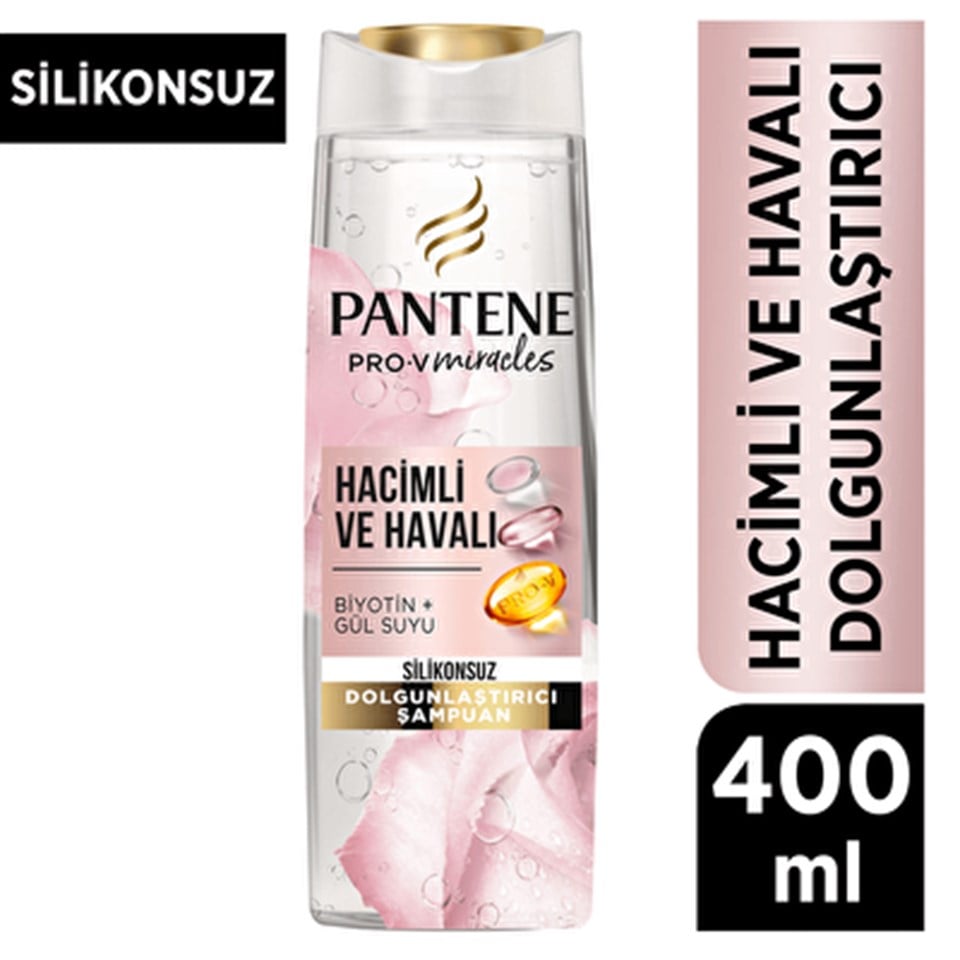Pantene Pro-V Miracles Şampuan Purelift Rose Water 400 ml
