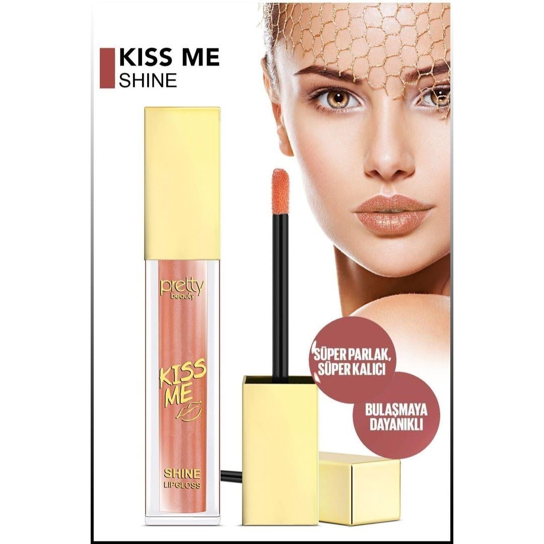 Pretty Beauty Kiss Mee Shıne Lipgloss 24 Saat Kalıcı Ruj Pb-170b No:3