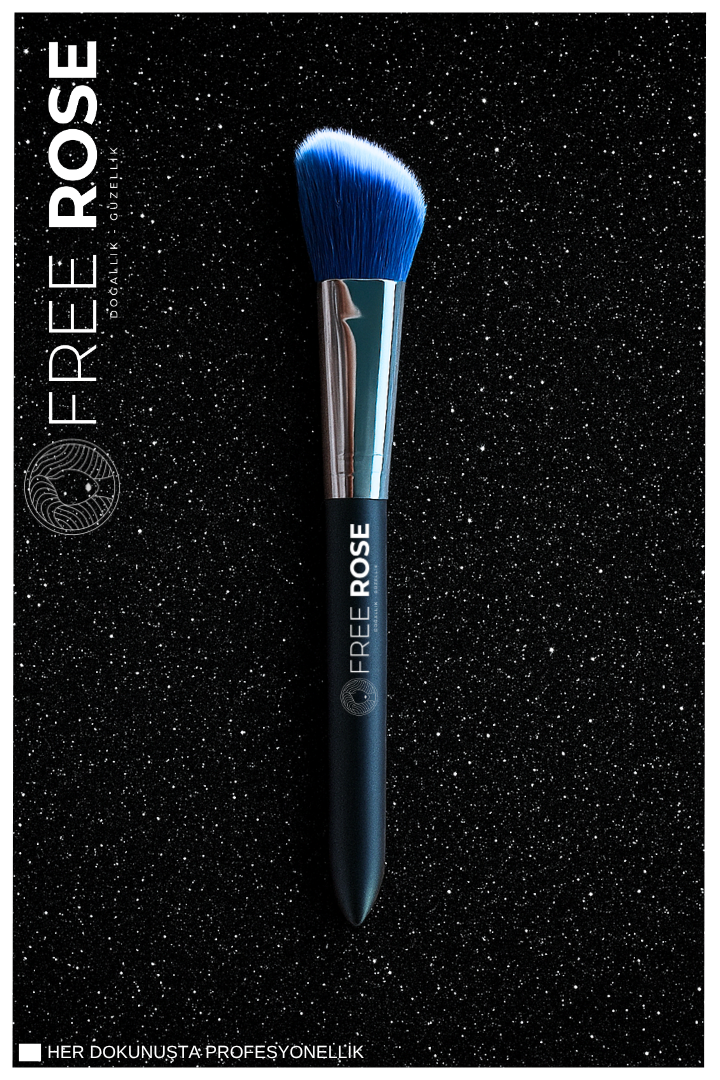 Profesyonel  Açılı Bronzer Fırçası BM-008