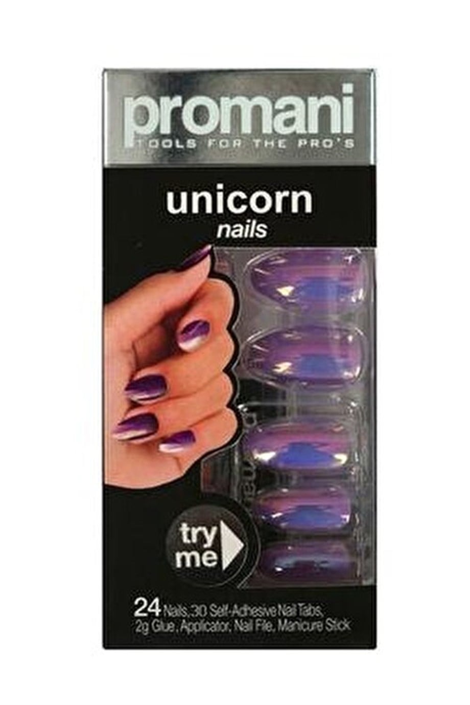 Promani Takma Tırnak Lila 5014