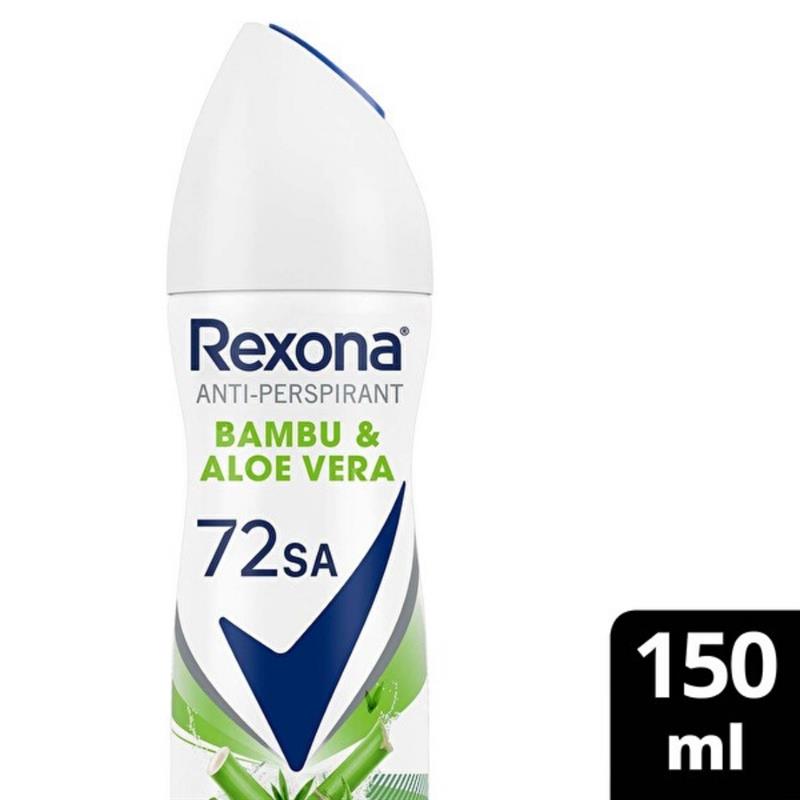 Rexona Bambu & Aloe Vera Antiperspirant Kadın Sprey Deodorant 150 ml