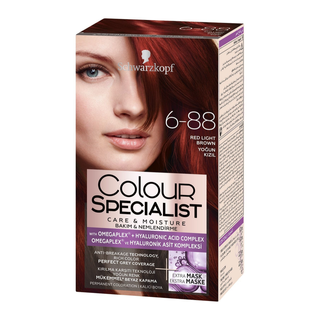 Schwarzkopf Colour Specialist Saç Boyası Yoğun Kızıl 6-88