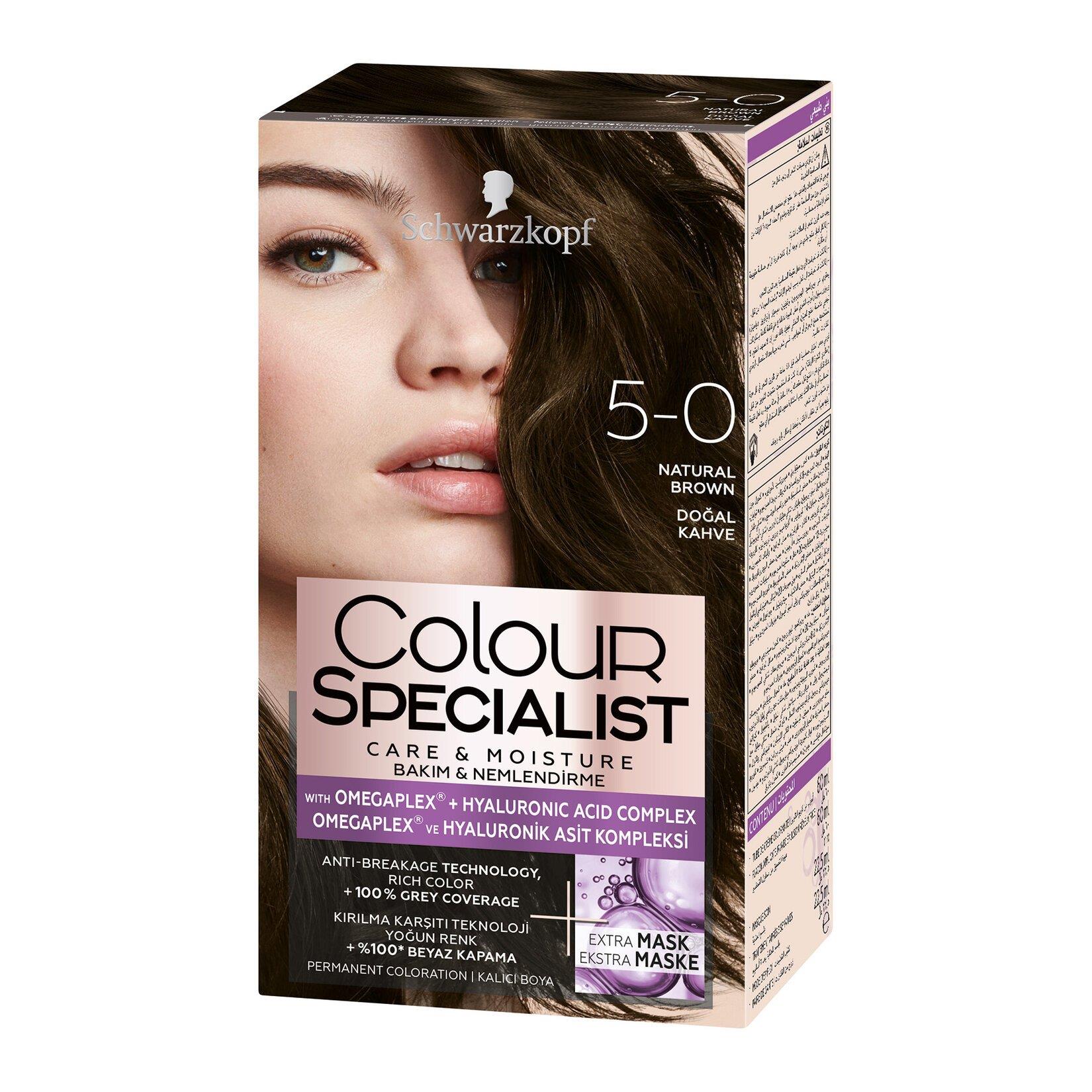 Schwarzkopf Colour Specialist Saç Boyası 5-0 Doğal Kahve