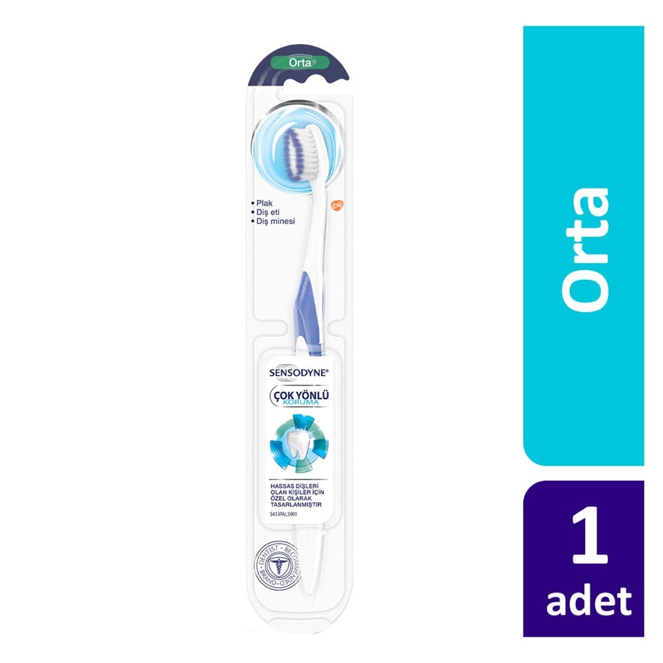 Sensodyne Çok Yönlü Koruma Diş Fırçası Orta