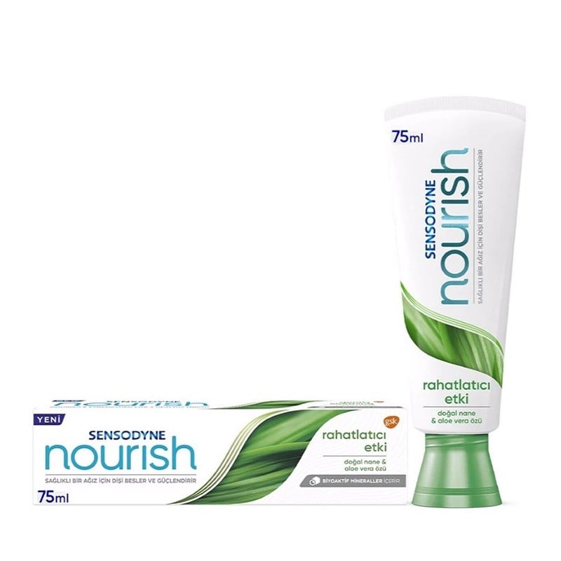 Sensodyne Nourish Diş Macunu Rahatlatıcı Etki 75 ml