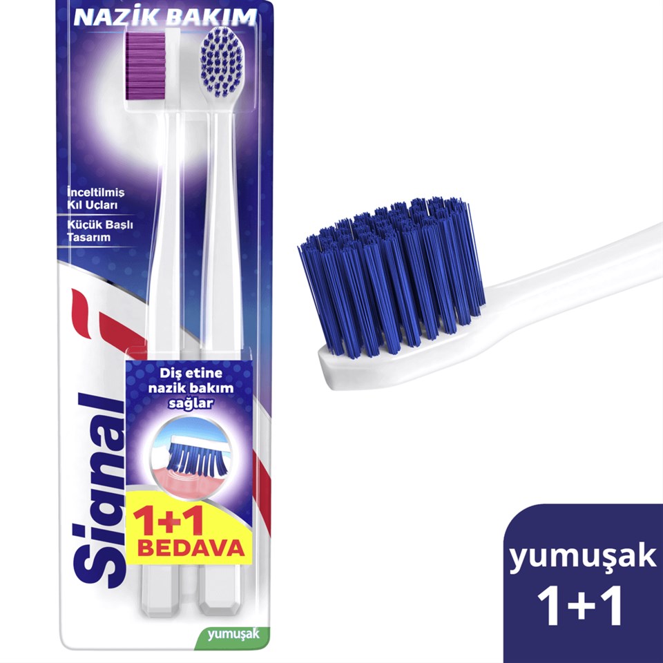 Signal Nazik Diş Eti Bakımı 1+1 Diş Fırçası