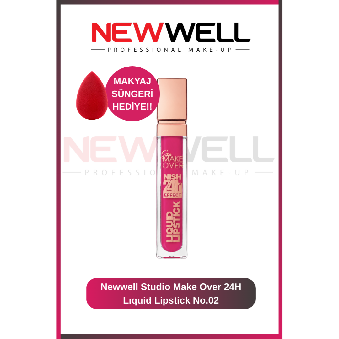 Studio Make Over 24H Lıquid Lipstick No.02